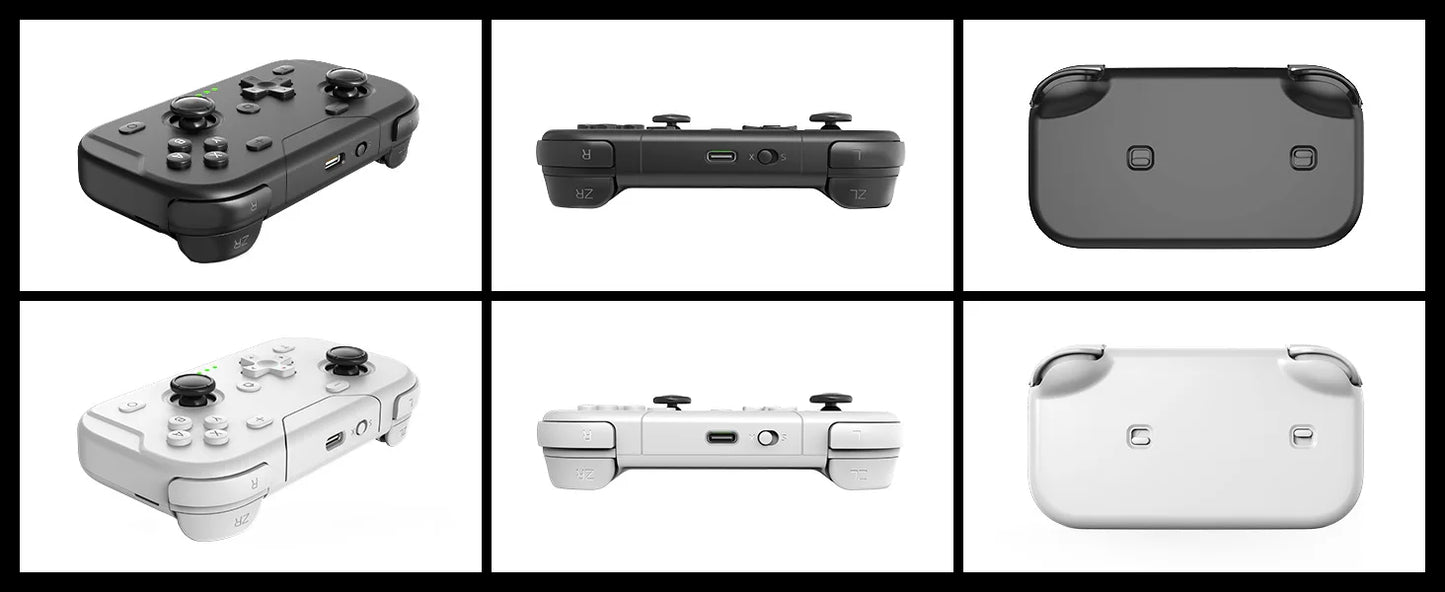 AceGamer Pocket Game Controller Portable Hall Joysticks 1000Hz Bluetooth Gamepad for Switch/Switch2/Android/iOS/PC/Steamdeck