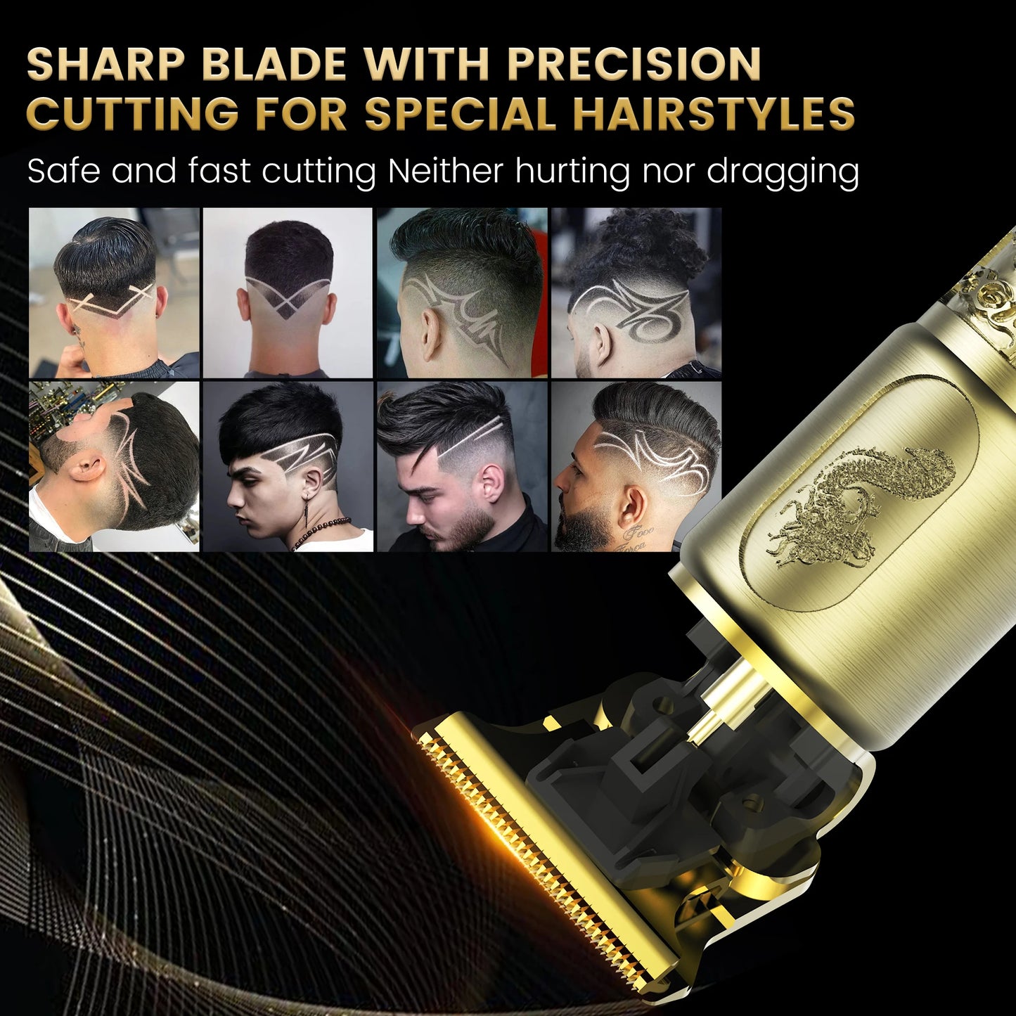 SEJOY Electric Hair Clipper for Men Professional Hair Cutting Machine Adjustable Precision  Adults Kids Cordless Hair Trimmers