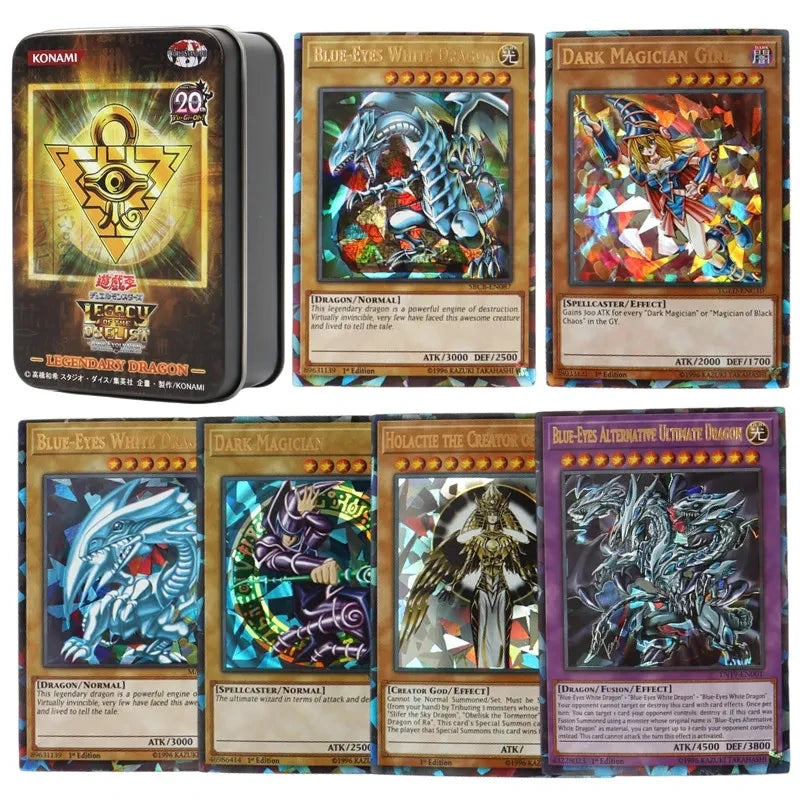 Original YuGiOh Structure Deck: Rise of the Blue-Eyes Asian/IDark Magicians/Hero Swordsoul Tactical-Try Deck Rescue Ace English