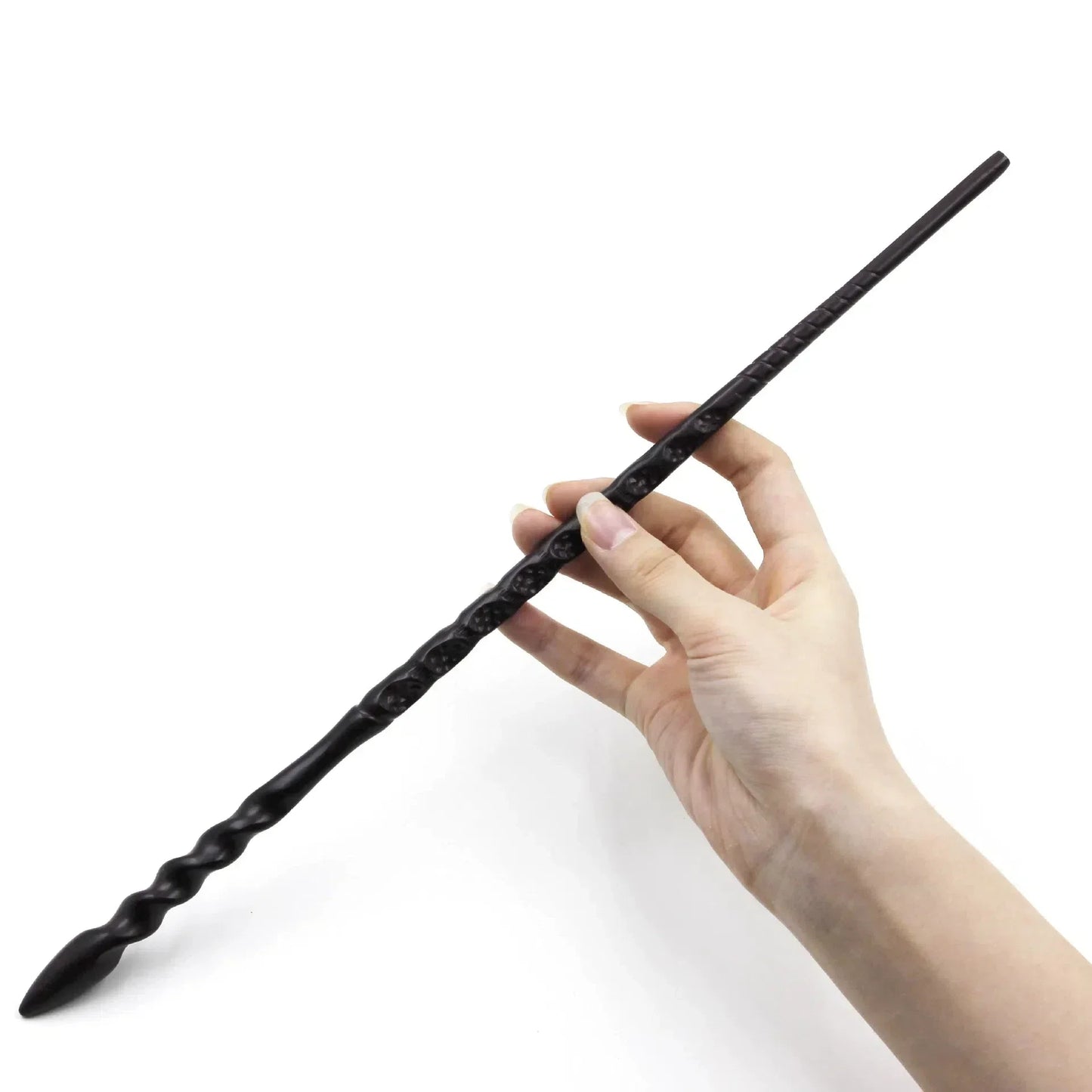 New Anime Cosplay Metal Core Magic Wand Harri Decoration Toy Accessories For Bacchetta Di Plastic Pottee Magic Stick