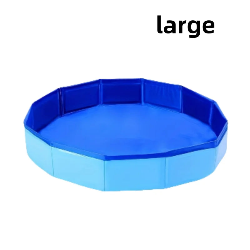 Portable PVC Foldable Foot Bath Suitable for Ground Level Pool Entrances, Ideal for Pool Foot Cleaning and Pool Accessories