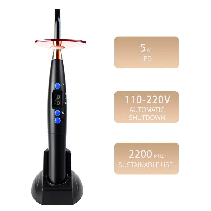 Dental Led Curing Light Machine Wireless Oral Hygiene Dentistry Equipment Cure Lamp Device  Photopolymerizer Dentist Cordless