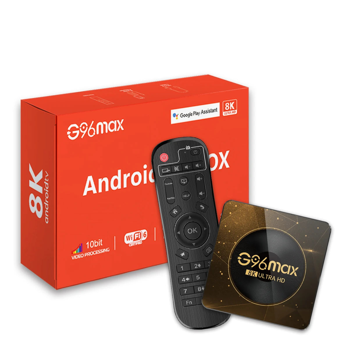 Android 13 8K Ultra HD Smart TV Box Wifi6 Fast Stable Transmission Media Player 4GB64GB Large Memory Netflix Youtube ATV MAXA13