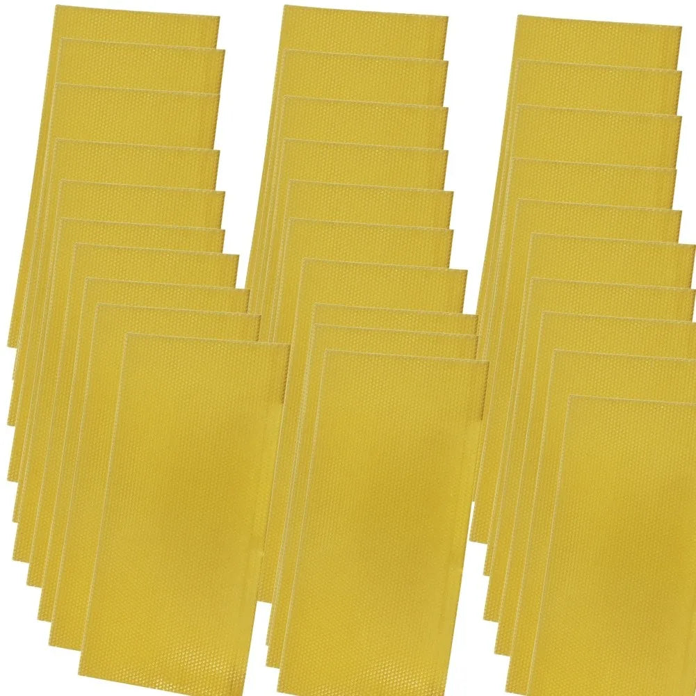 Beeswax For Hive Building Beeswax Wax Foundation Promotes Colony Growth Boosts Hive Productivity Easy Installation