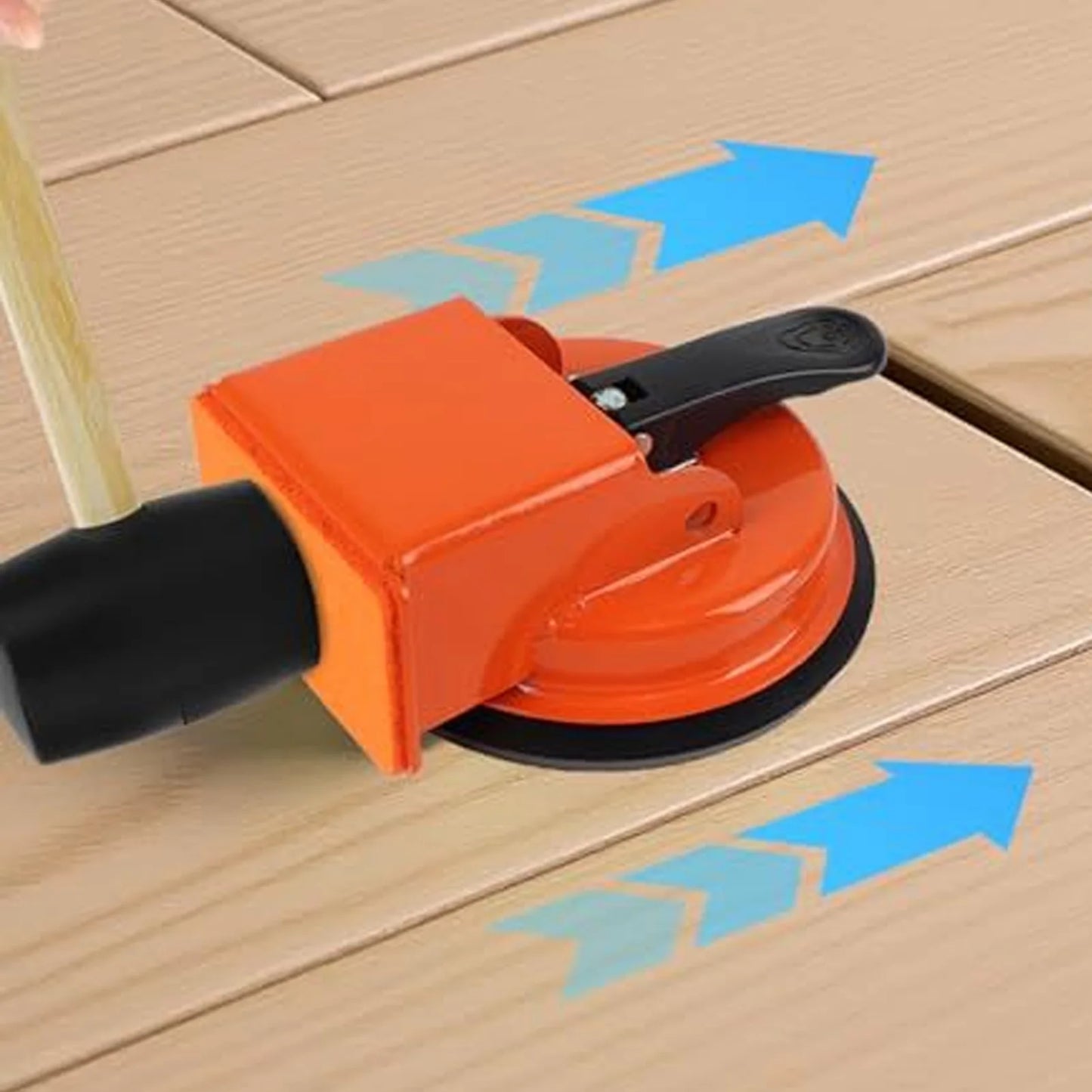 Floor Gap Fixer Tool 70kg Suction Cup Heavy Duty Wooden Flooring Gap Repair Tool