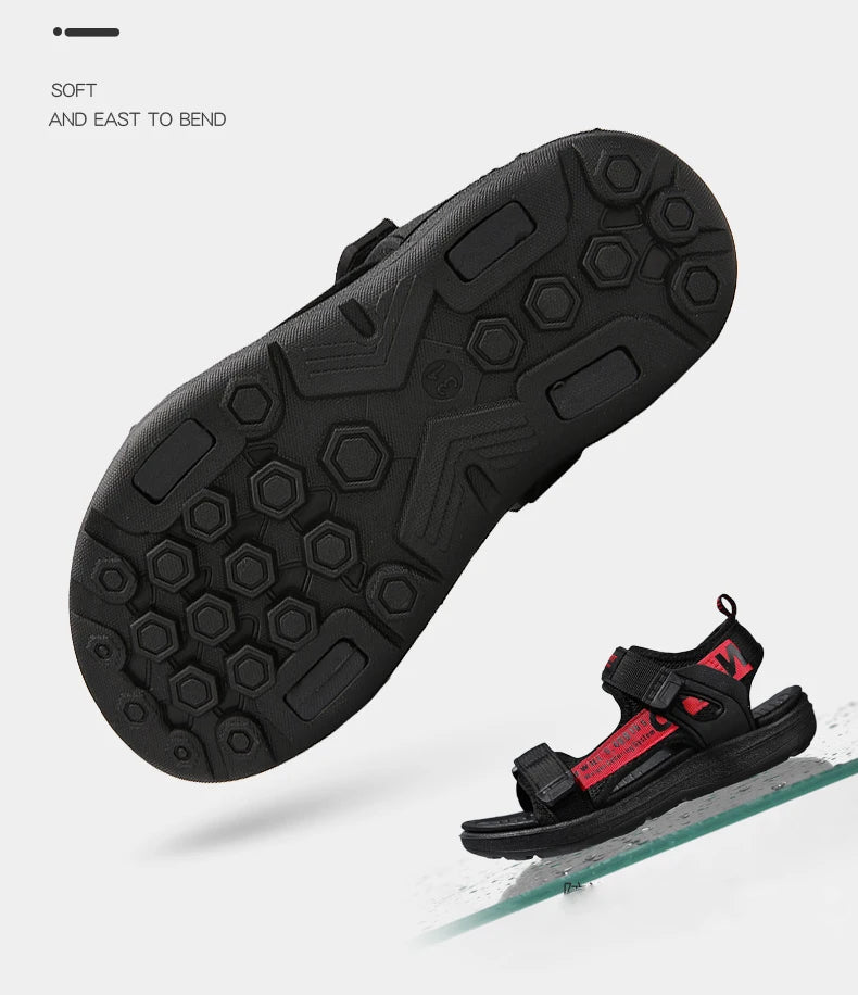Hot Sale Summer Children Sandals Fashion Sneakers Boy Girls Outdoor Beach Shoes Kids Non-Slip Footwear Sandals