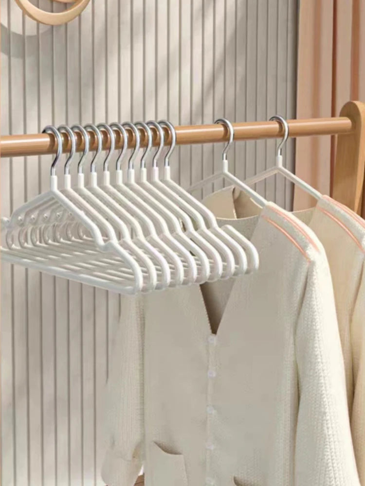 Non marking Clothes Hangers for Home Use Non slip Drying Hangers Metal Thick Clothes Hangers Storage Bedrooms Wardrobes Adult cl