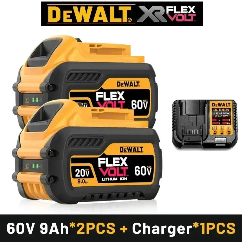 DeWALT Original Battery 20V/60V 6Ah 9Ah MAX FlexVolt for DCB606 DCB205 DCB206 DCB209 DCB182 Power Tool