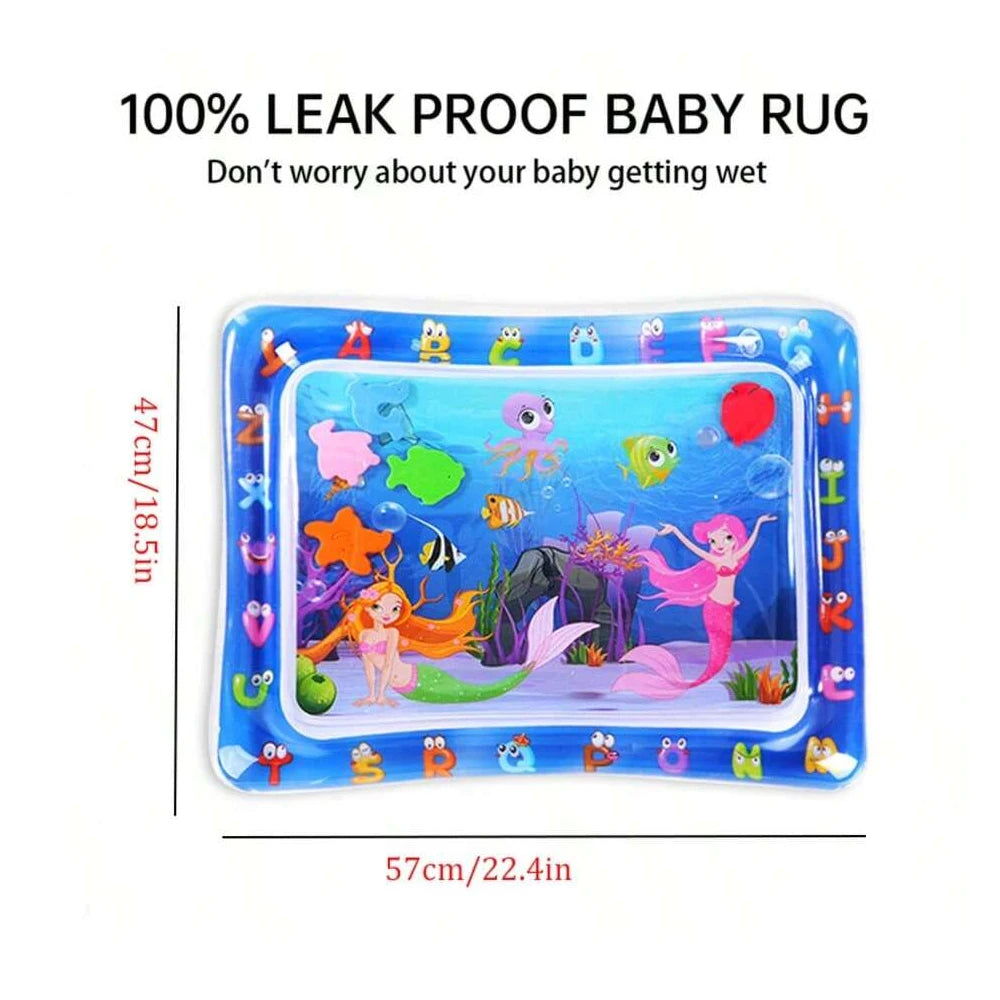 Baby Water Play Mat Inflatable Cushion PVC Infant Tummy Time Toddler Water Pad For Kids Early Education Developing Activity Toys