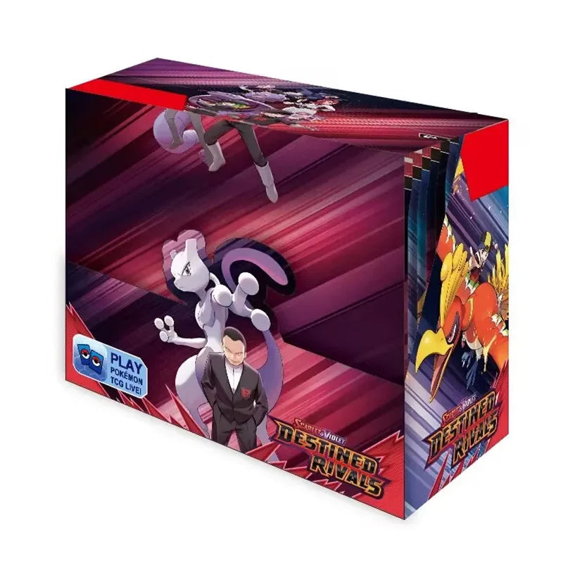 360Pcs Pokemon Card Prismatic Evolutions PHANTASMAL FLAMES Scarlet Violet 151 Black Bolt English Booster Battle Transaction Card