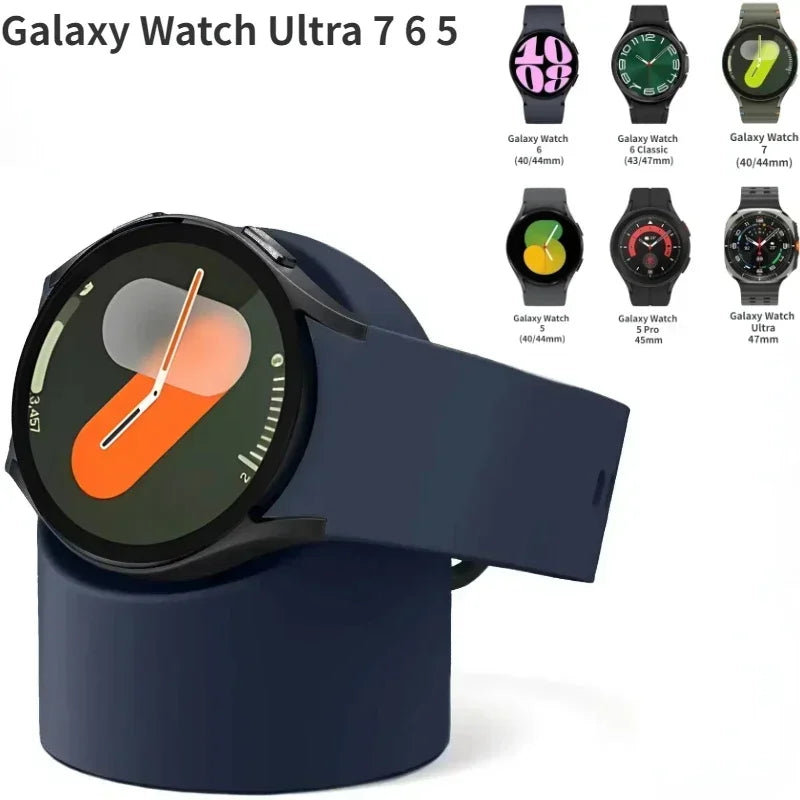 Hot Desktop Ornaments Silicone Watch Charging Stand 8/7 40/44mm Super 47mm Charging Stand Storage Stand Watch 6/8 Classic 47/43m