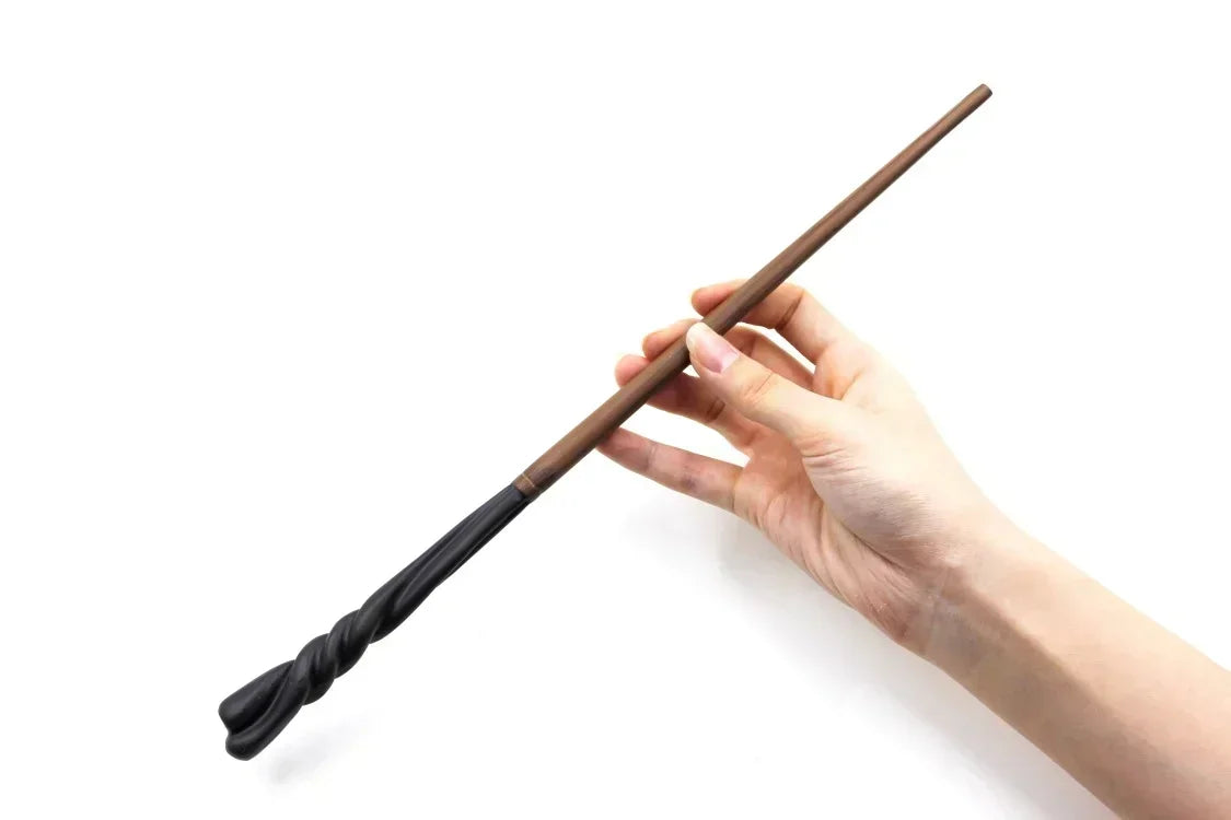 New Anime Cosplay Metal Core Magic Wand Harri Decoration Toy Accessories For Bacchetta Di Plastic Pottee Magic Stick