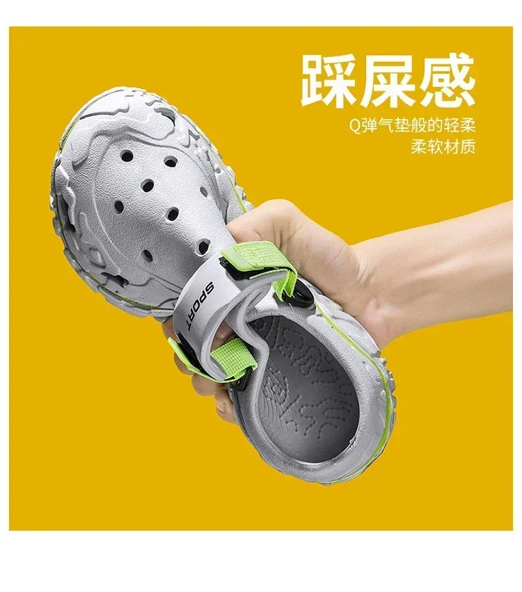 Factory Cheap EVA Men's Clogs Shoes Lightweight Wholesale Plastic Clog Men Beach Working Sandals with Men Clogs&Mules Big Size47