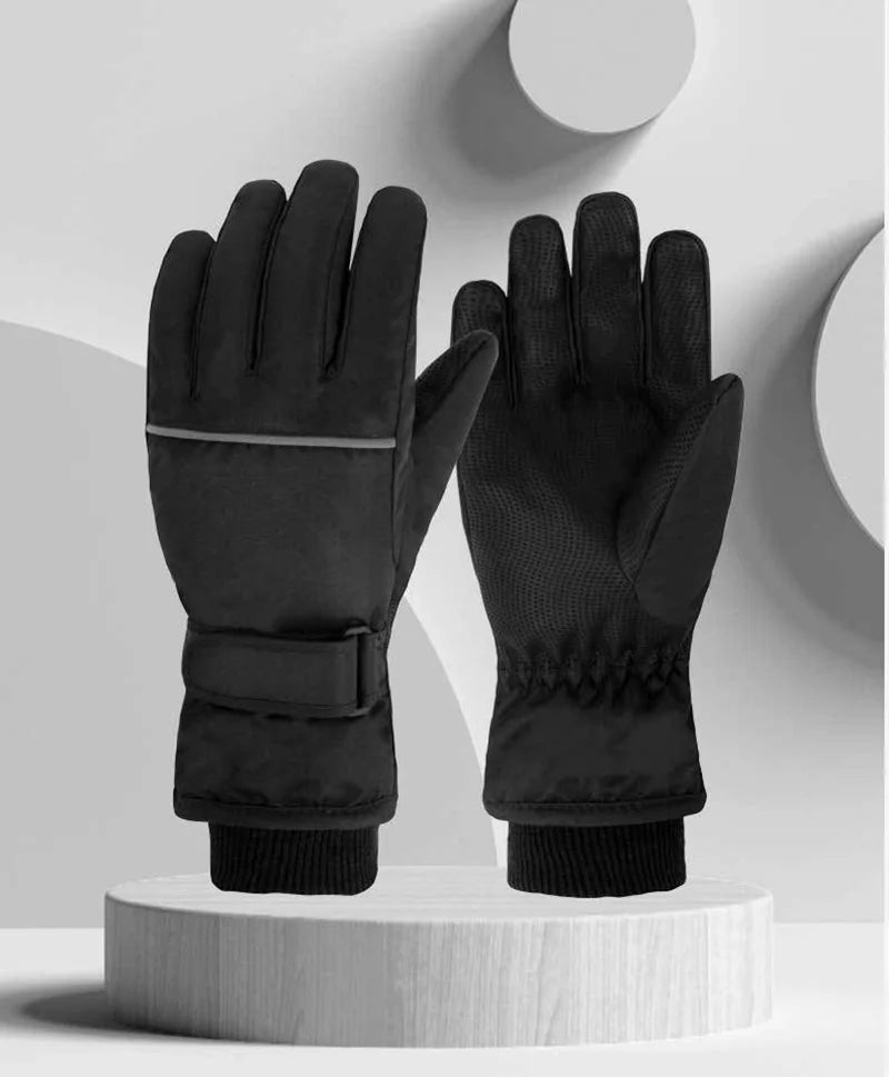 2025 Children Ski Gloves Keep Finger Warm Waterproof Thicken Mittens Winter Snowboard Snow Kids Gloves for Boys Girl Accessories