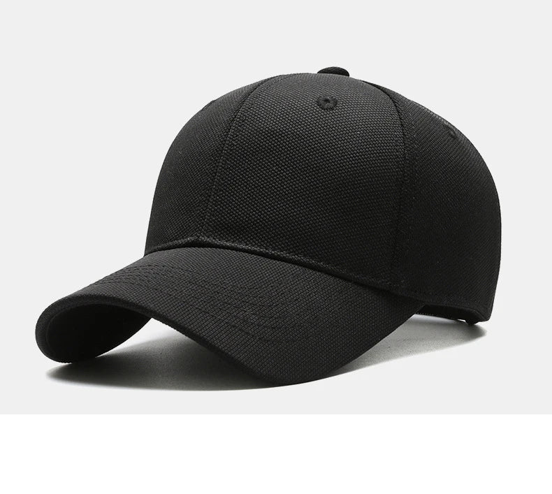 Pineapple Cloth Light Plate Simple Hat Men'S Casual Baseball Cap Fashion Visor Hat Minimalist Female Cap, Big Head Circumference