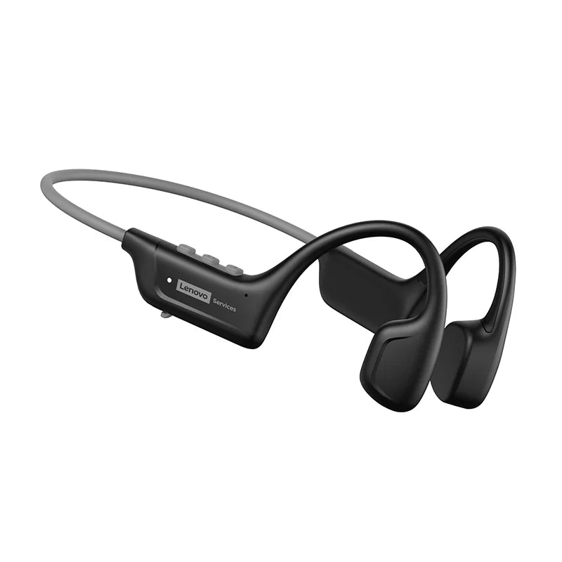 Genuine Lenovo S102 Bone Conduction Earphones Air Conduction Headphones BT V6.0 Wireless Sports HiFi Sound Waterproof Headsets