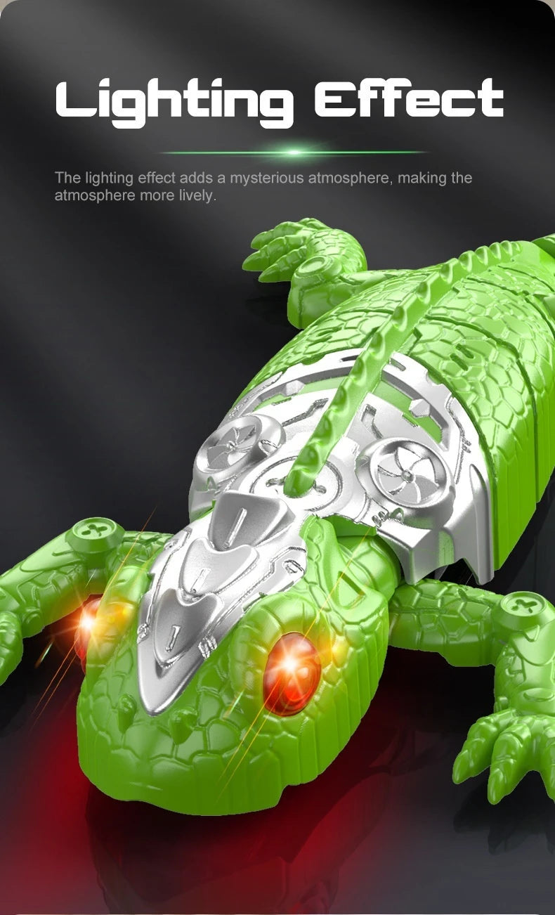 RC Biomimetic Wall Climbing Toy Electric Simulation Lizard Gecko Spider Cockroach Mechanical Animal Remote Control 360 Rotation
