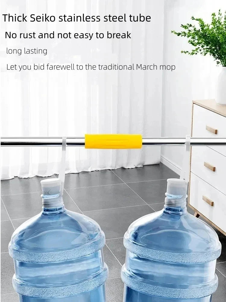 360 New Triangle Mop Rotatable Extendable Adjustable 110 Cm Cleaning Mop For Tub Tile Floor Wall Cleaning Mop Deep Cleaning Mop