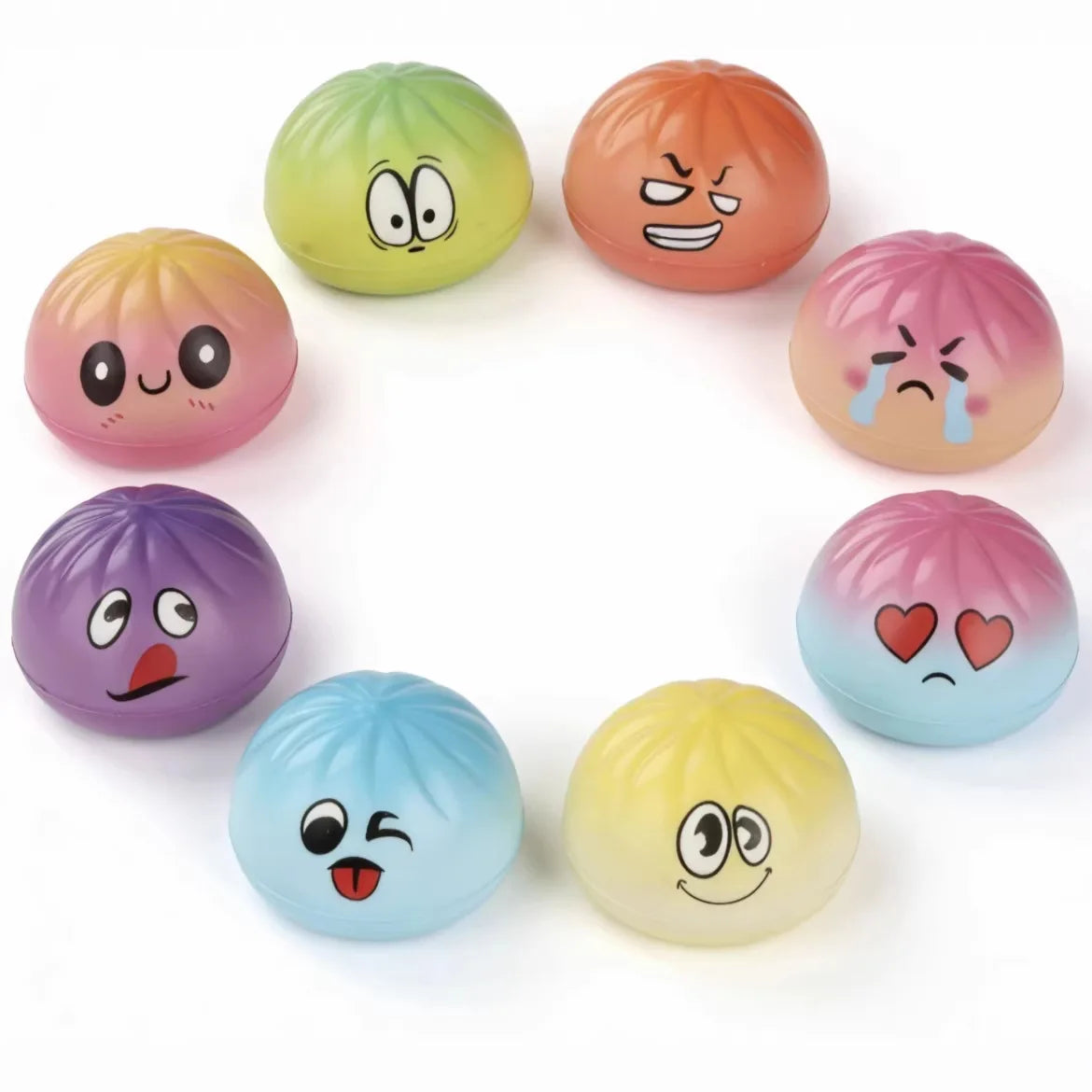 Assorted 100Pcs Surprise Blind Box Squishy Toys Slow Rebound Squeeze Fidget Stress Relief Birthday Party Favor Gifts
