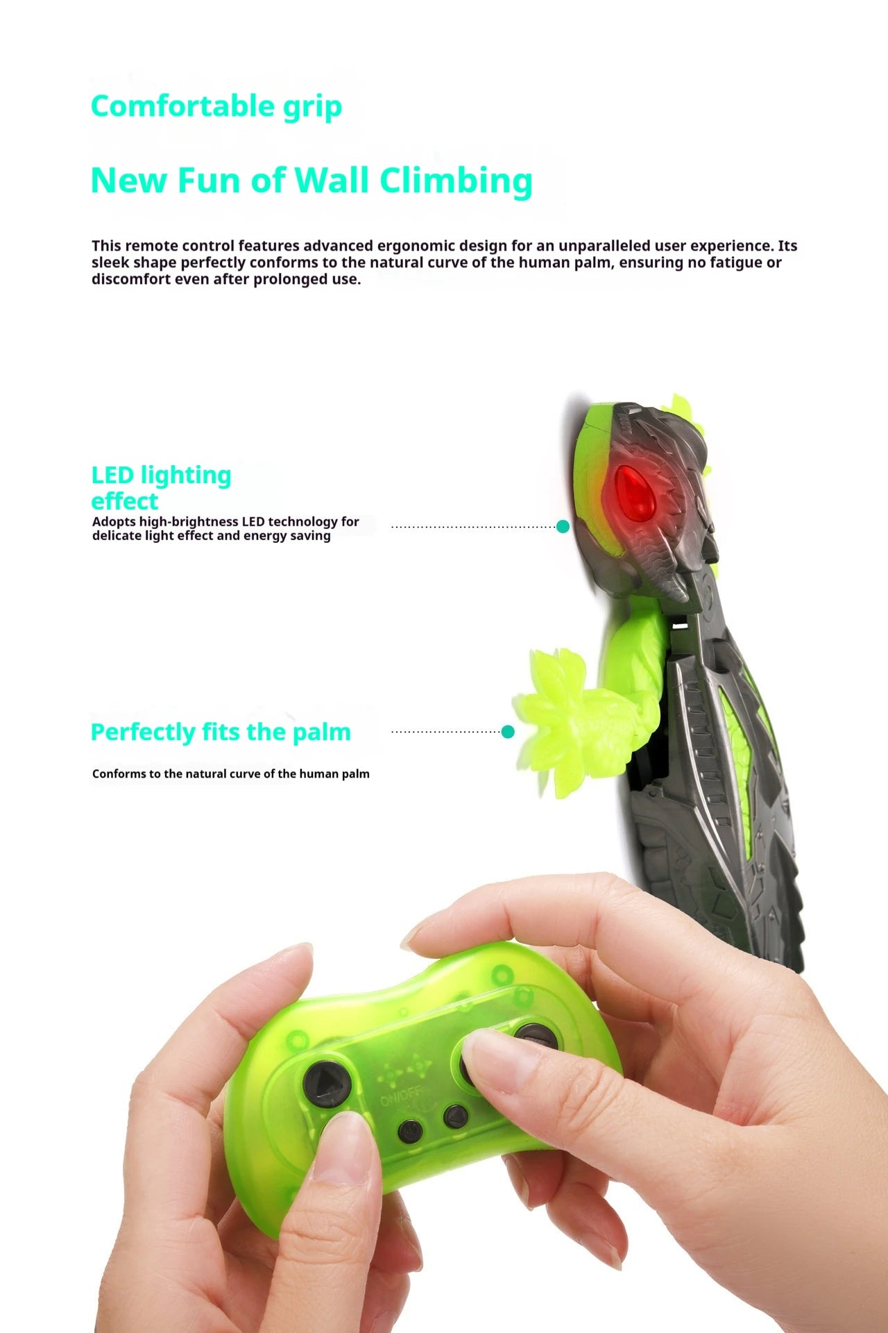RC Biomimetic Wall Climbing Toy Electric Simulation Lizard Gecko Spider Cockroach Mechanical Animal Remote Control 360 Rotation