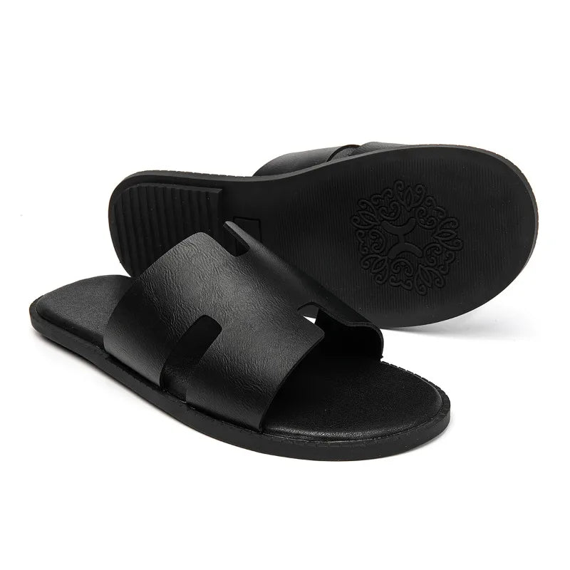 New men's daily shoes bathroom outdoor casual sandals non-slip and wear-resistant lightweight men's cool slippers