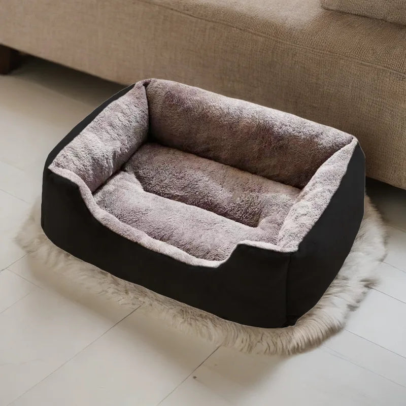 Pet Bed for Cats And Dogs Cushion Kitten Accessories Warm Soft Plush Comfortable Basket House Pet Supplies Habitats Pet Goods