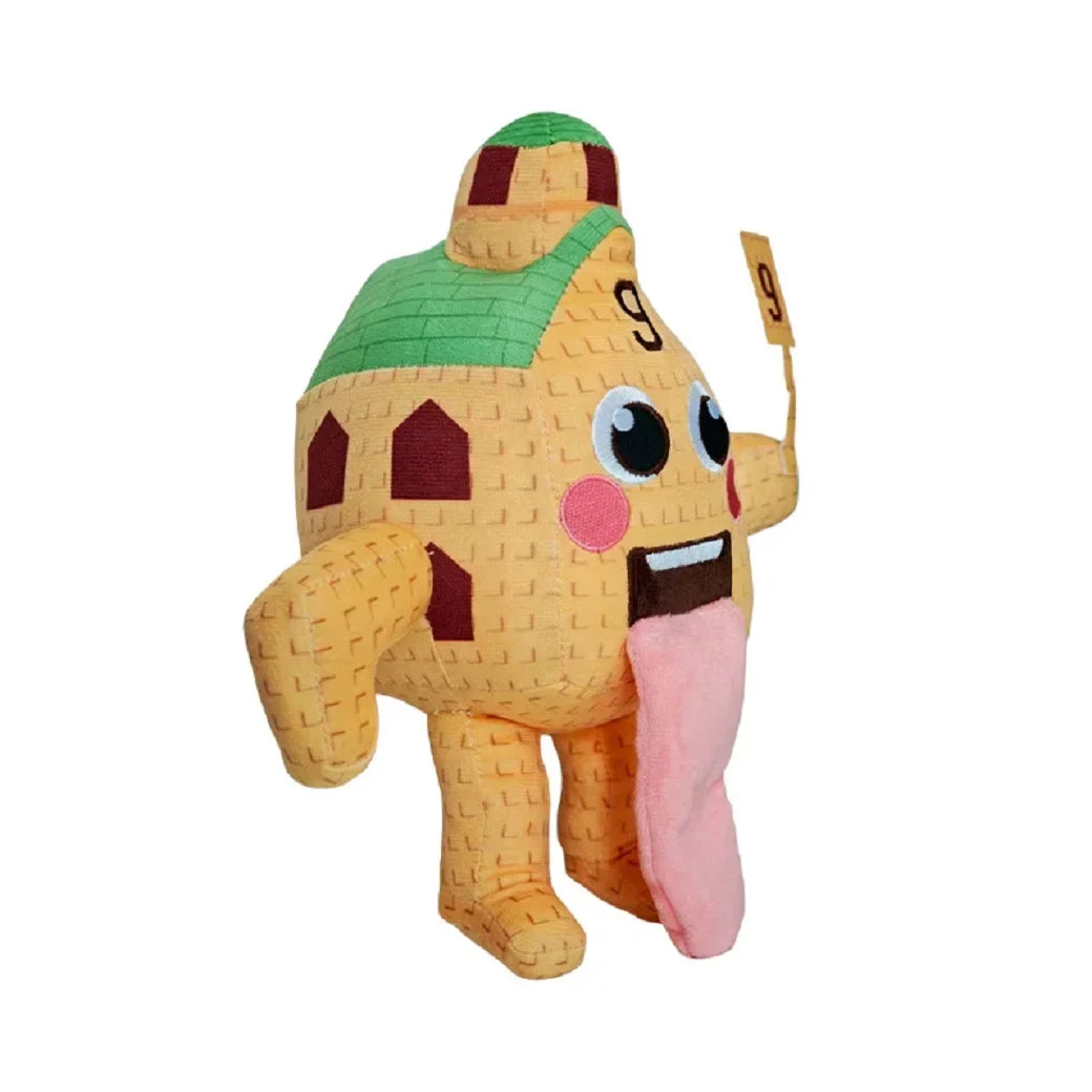NEW Steal A Brainrot Esok Sekolah Plush Sammy Jandel Strawberry Elephant Plushie Cute No. 9 House Stuffed Doll Toy Fans Gift