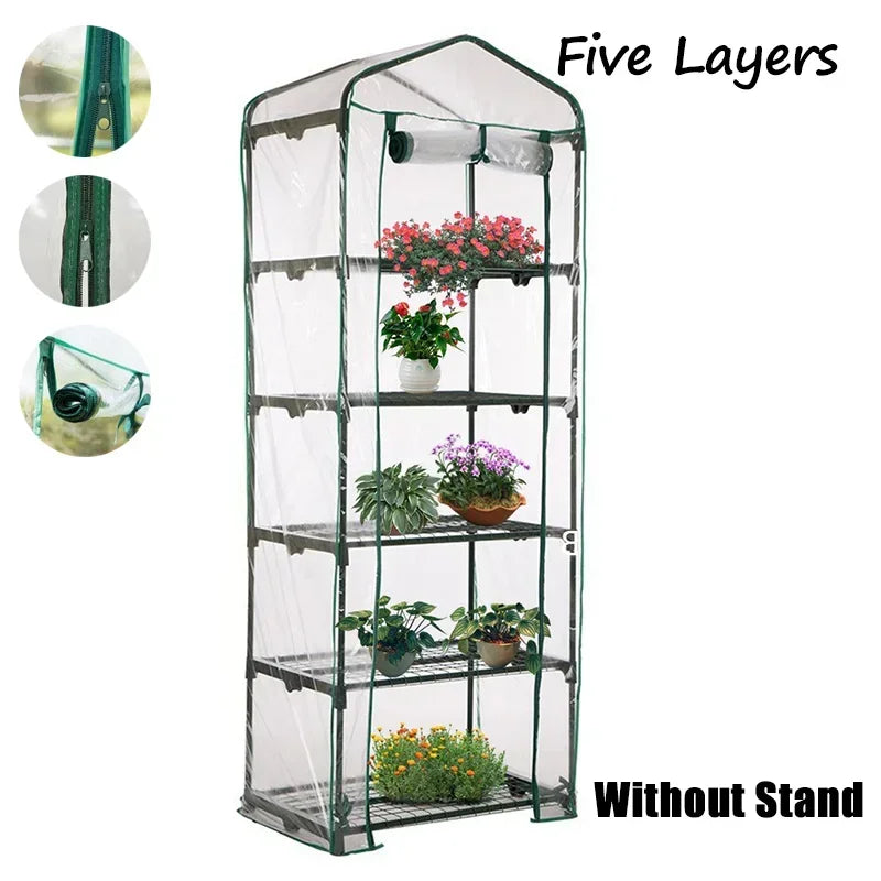 Adjustable Waterproof Plant Cover for Garden - Durable Multi-Layer Frost Protection Greenhouse Ideal for Vegetables And Flowers