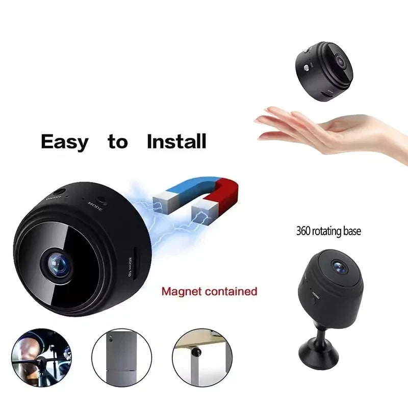 Wireless Recorder Mini Camcorders Video Surveillance camera wifi Camera A9 Mini Camera IP camera Night Version Micro Voice