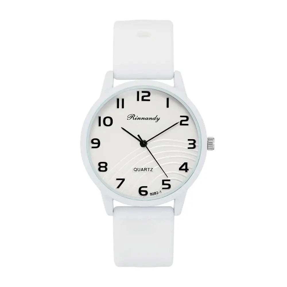 Fashion Arabic Dial Women Watches Simple Silicone Band Ladies Quartz Watch Sports Ladies Clock Wristwatches Reloj Mujer