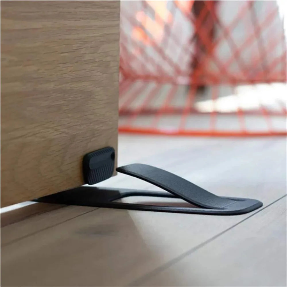 Multi-function Door Stopper Safety Protector Creative Door Open Wedge Shaped Holder Safe Floor Door Stopper