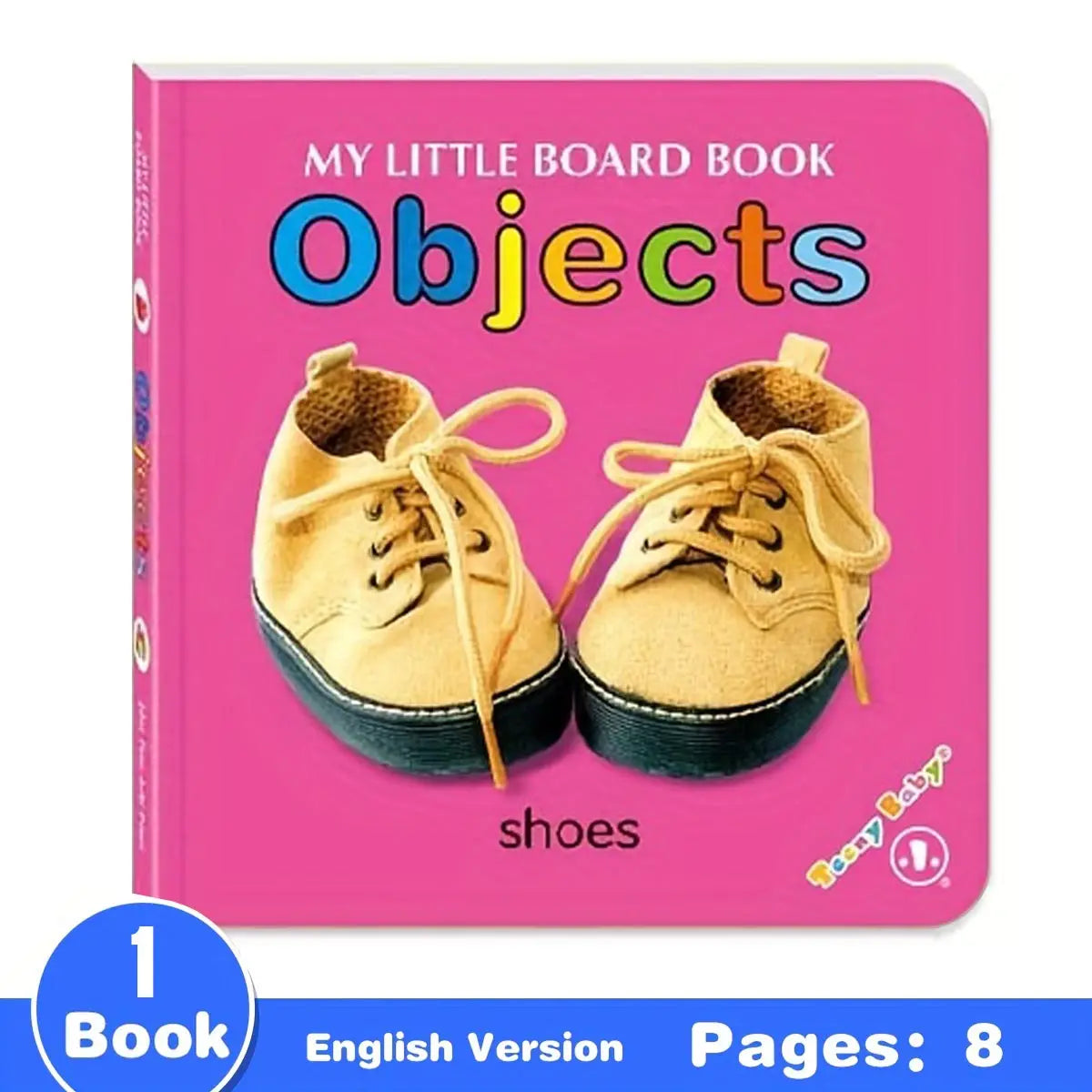 Colorful patterned card book, interactive sensory development gift, bright colors enhance early reading education