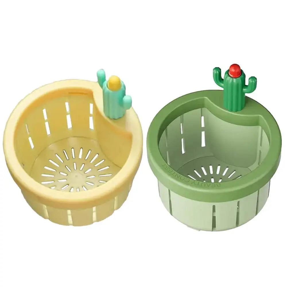 Cactus Kitchen Sink Drain Strainer Easy Cleaning Sink Drain Basket Food Waste Catcher for Kitchen Tools