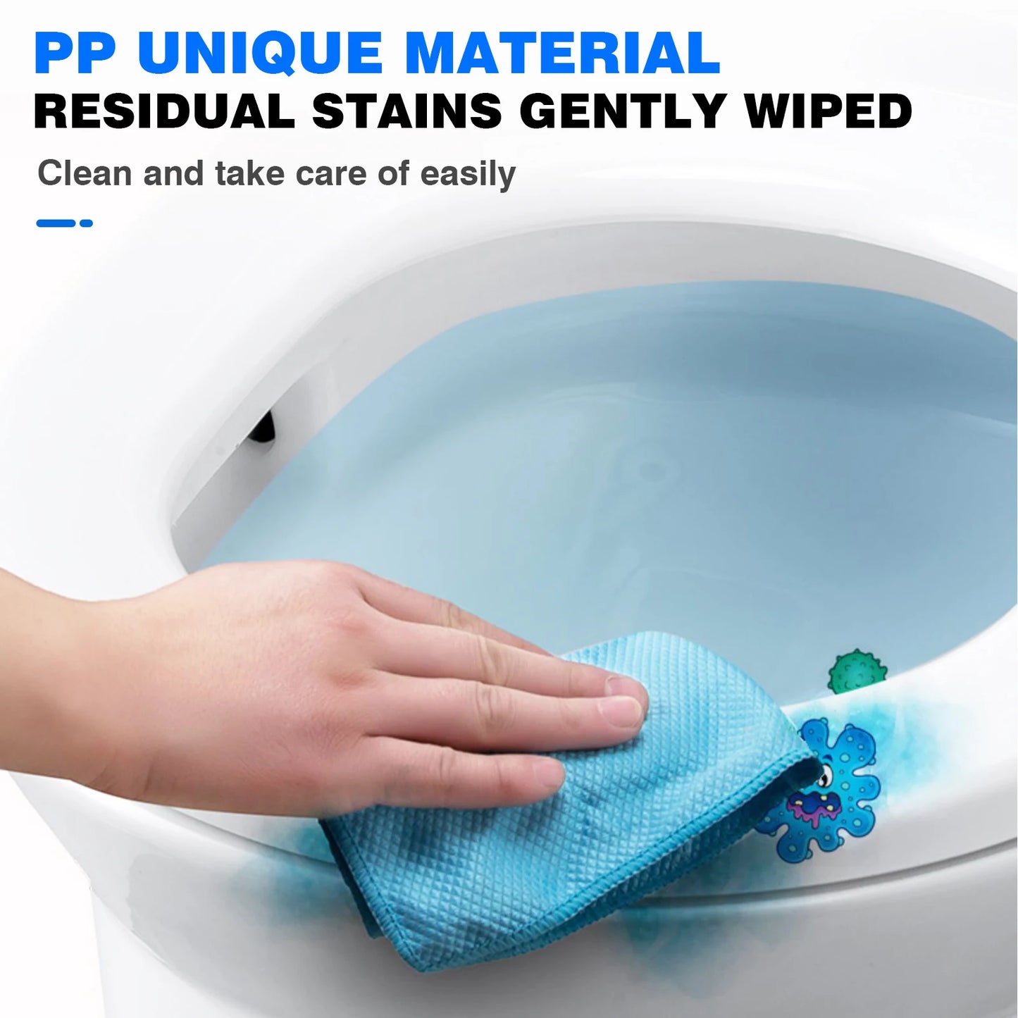 DayPlus Toilet Seat, Soft Close Toilet Seats White with Quick Release, Sturdy Duroplastic Anti-Bacterial Toilet Lid WC Seats