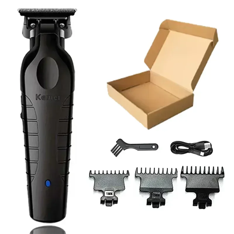 Kemei Hair Clipper Km-1071 Km-2299 Km-2024 UBS Rechargeable Cordless Beard Trimmer Powerful Electric Hair Clippers for Men
