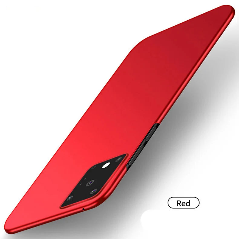 Ultra Thin Frosted Case For Samsung Galaxy S25 S24 S23 S22 S21 S20 S26 Ultra Plus FE Utr Hard Plastic Back Cover carcasa Funda +