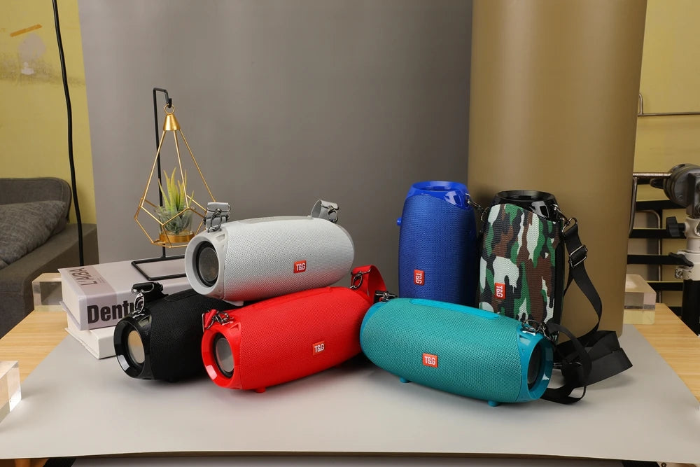 Subwoofer Caixa De Som Bluetooth Speaker Portable Sound Box Music Wireless Woofer Bass Computer PC TV Radio FM 10W Powerful Big