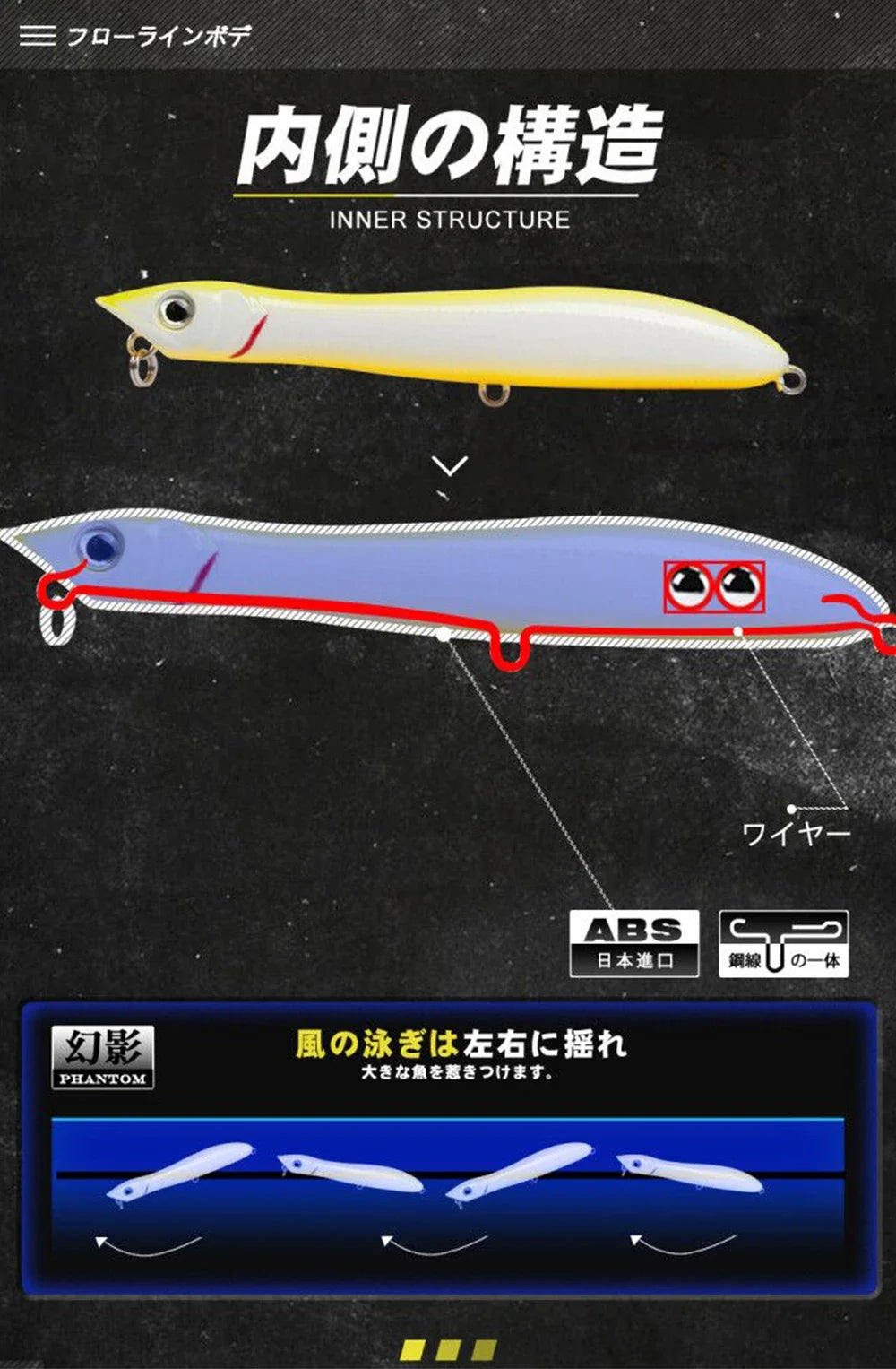 TEKNIK Popper Fishing Lure 100mm 140mm patchinco Floating Wobblers Artificial Hard Bait Patchinko 100 leurre de surface lures