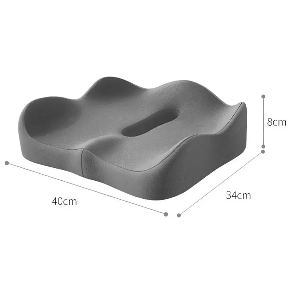 New Tailbone Sciatica Back Pain Relief Comfort Office Chair Car Seat Cushion Non-Slip Orthopedic Memory Foam Coccyx Cushion