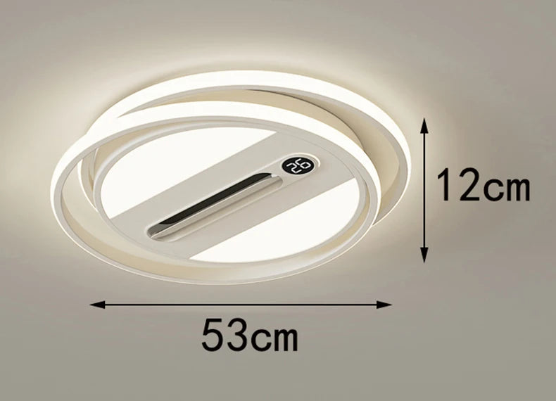 LED ultra-thin ceiling light, modern and simple living room lighting fixture, 2026 new atmospheric rectangular bedroom light