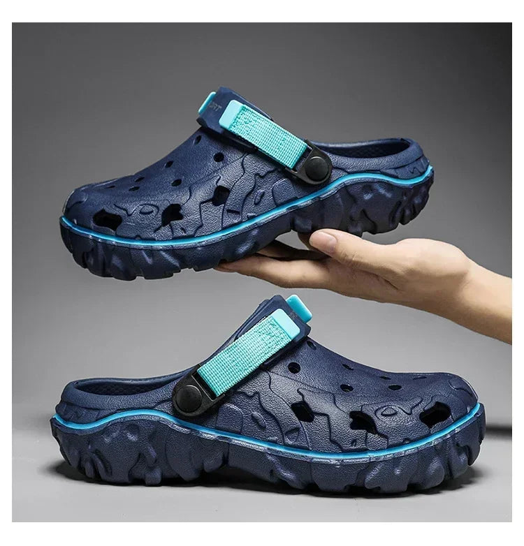 Factory Cheap EVA Men's Clogs Shoes Lightweight Wholesale Plastic Clog Men Beach Working Sandals with Men Clogs&Mules Big Size47