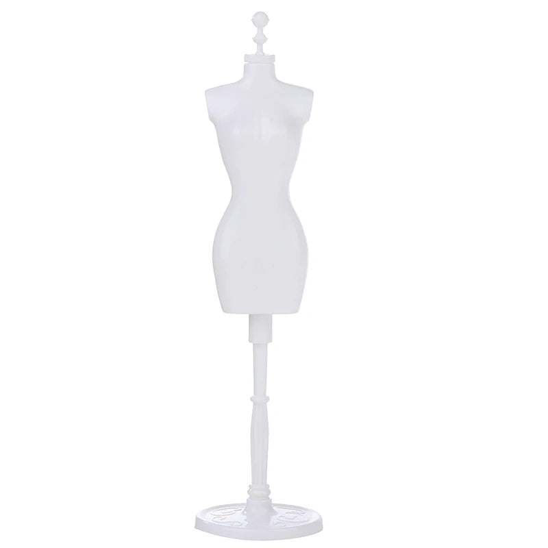 1/6 Doll Mannequin Coat Hanger Dollhouse Doll Skirt Support Wedding Mannequin Stand Humanoid Model Toy Doll Gown Display Form