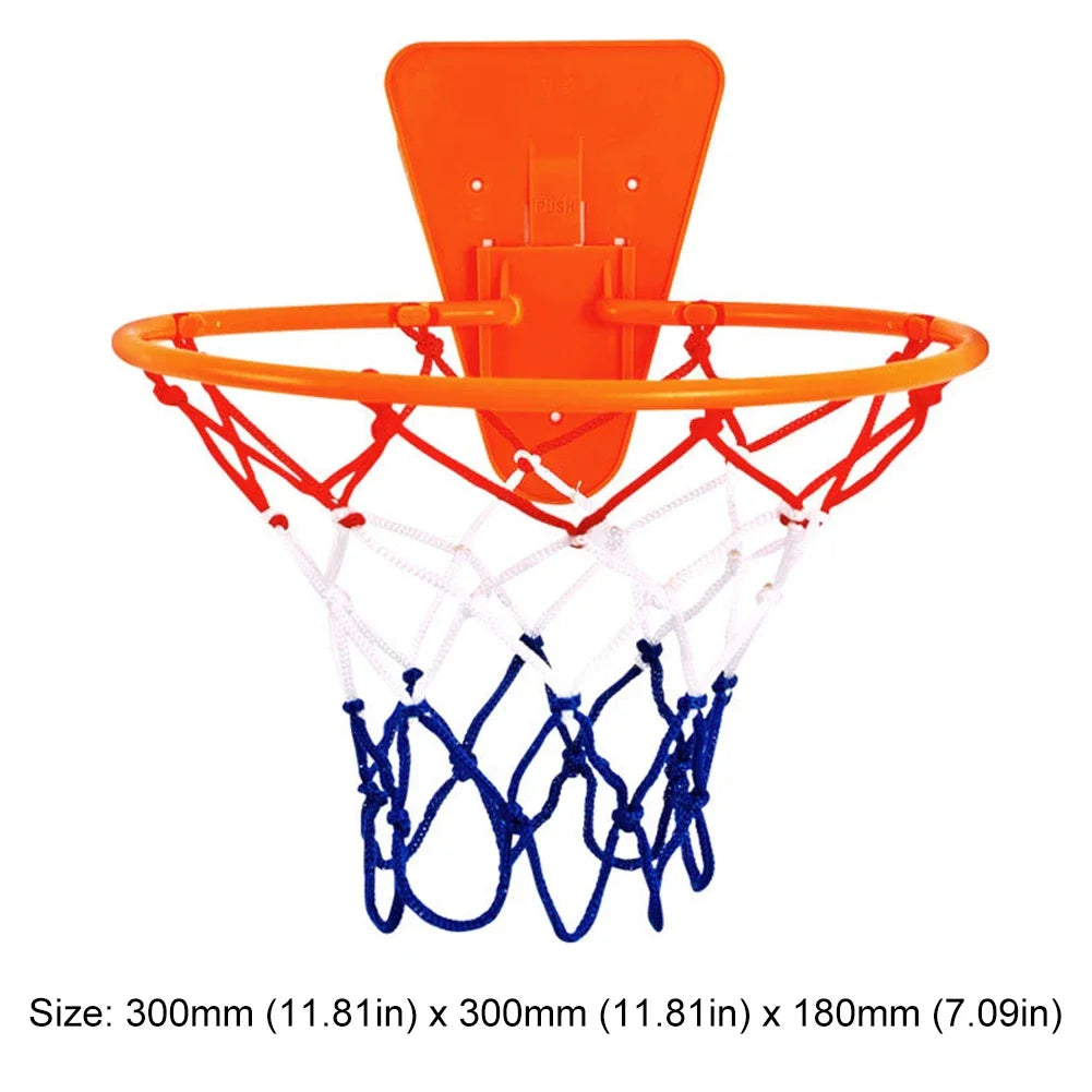 Kids Indoor Silent Basketball Ball 24/21/18cm High-Resilience Foam Silent Basketball Size 7 Lightweight Small Basketball Basket