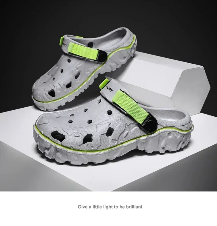 Factory Cheap EVA Men's Clogs Shoes Lightweight Wholesale Plastic Clog Men Beach Working Sandals with Men Clogs&Mules Big Size47