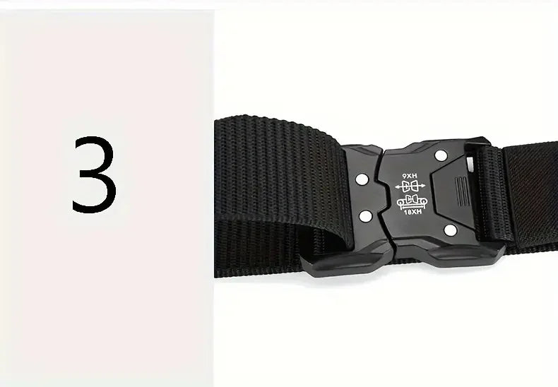 2PC Tactical Waist Belt - Durable Automatic Buckle, Perfect for Outdoor Adventures, Unisex Accessories for Men and Women