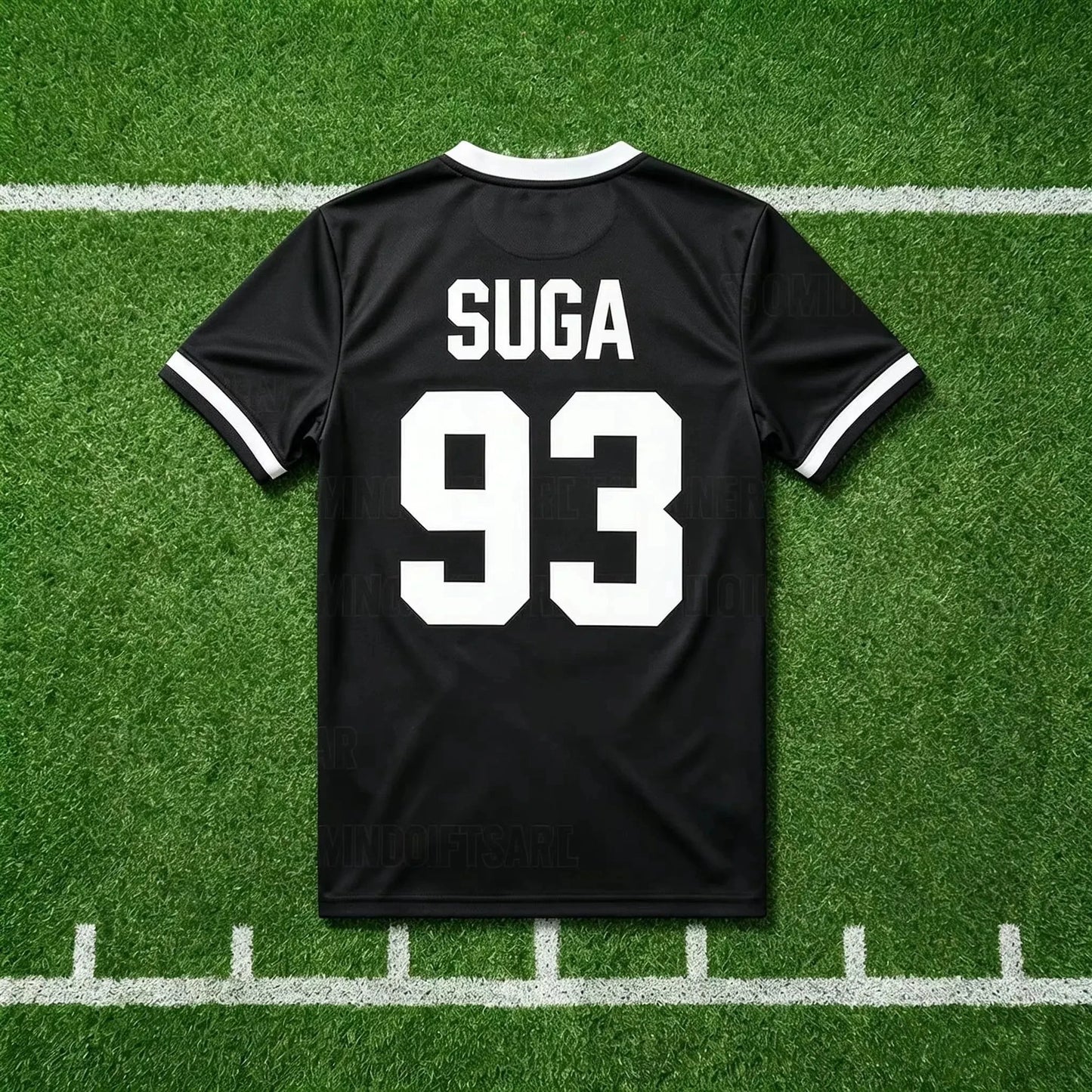 Members Number Basketball Tank Top Black White Striped Mesh Sleeveless Vest Kpop Army Concert Oversized Fan Sports Jersey