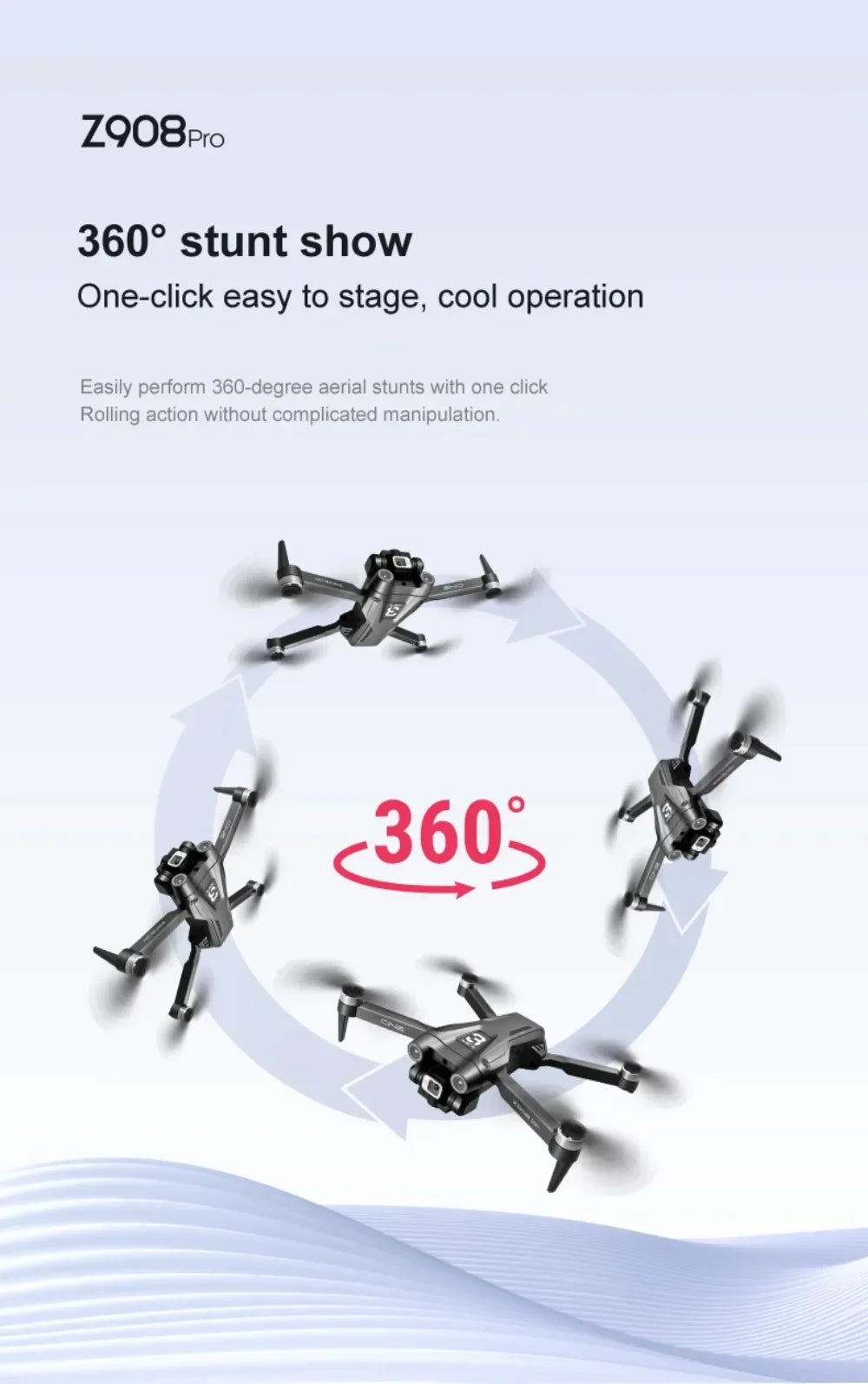 Lenovo Z908 Pro max Drone 4K Professional HD Dual Camera Dron Brushless Motor 5G WIFI FPV RC Quadcopter Helicopter Toys