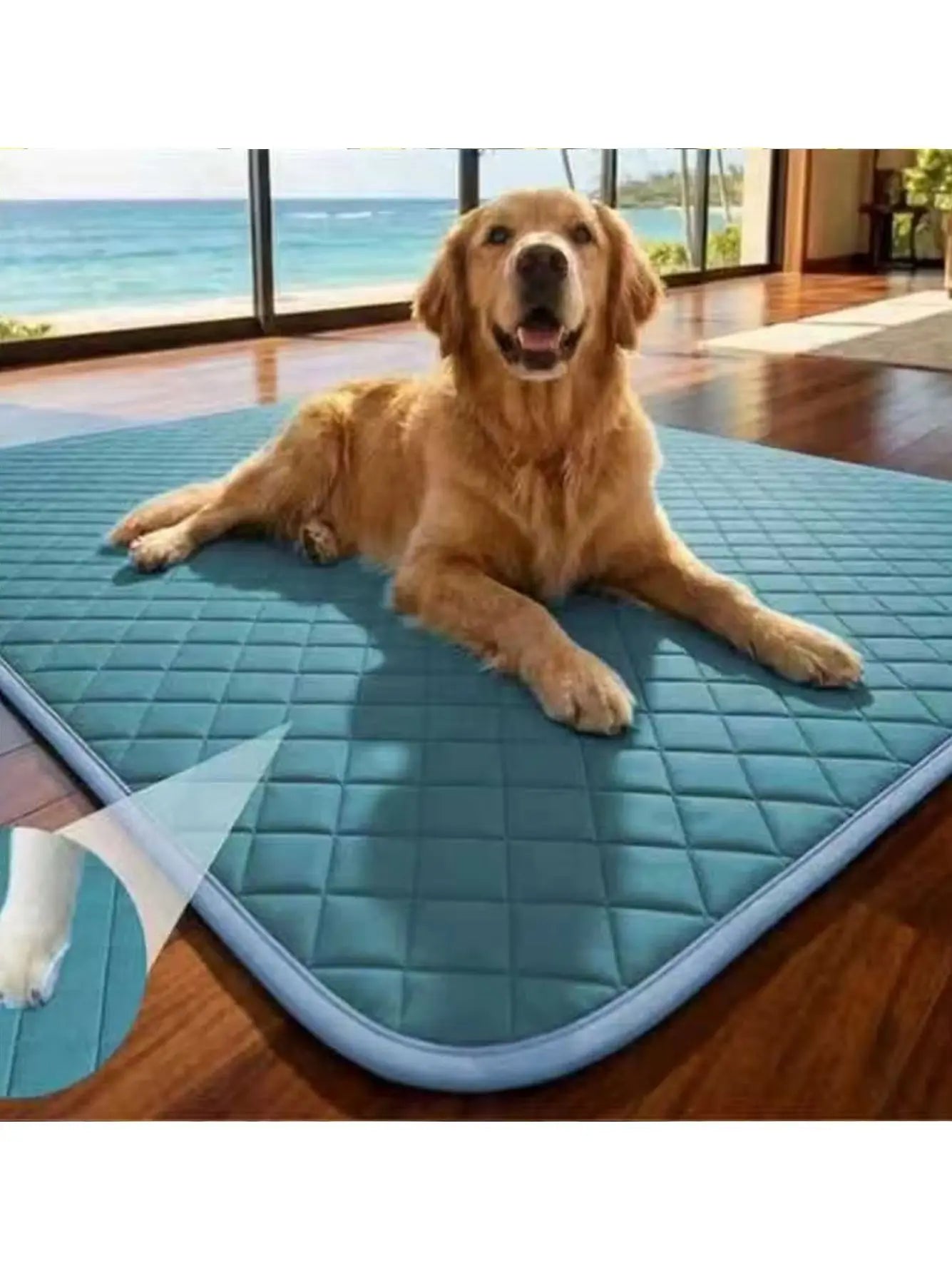 Summer pet ice pad dog bed | breathable mesh bed | cat and dog cooling pad, suitable for small and large pets,dog supplies.