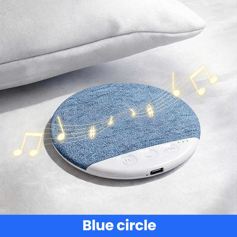 Mini Ultra Thin Bluetooth 5.4 Sleep Aid Speaker HiFi Stereo White Noise Multi-Functional under Pillow Home Sleep Timer Audio