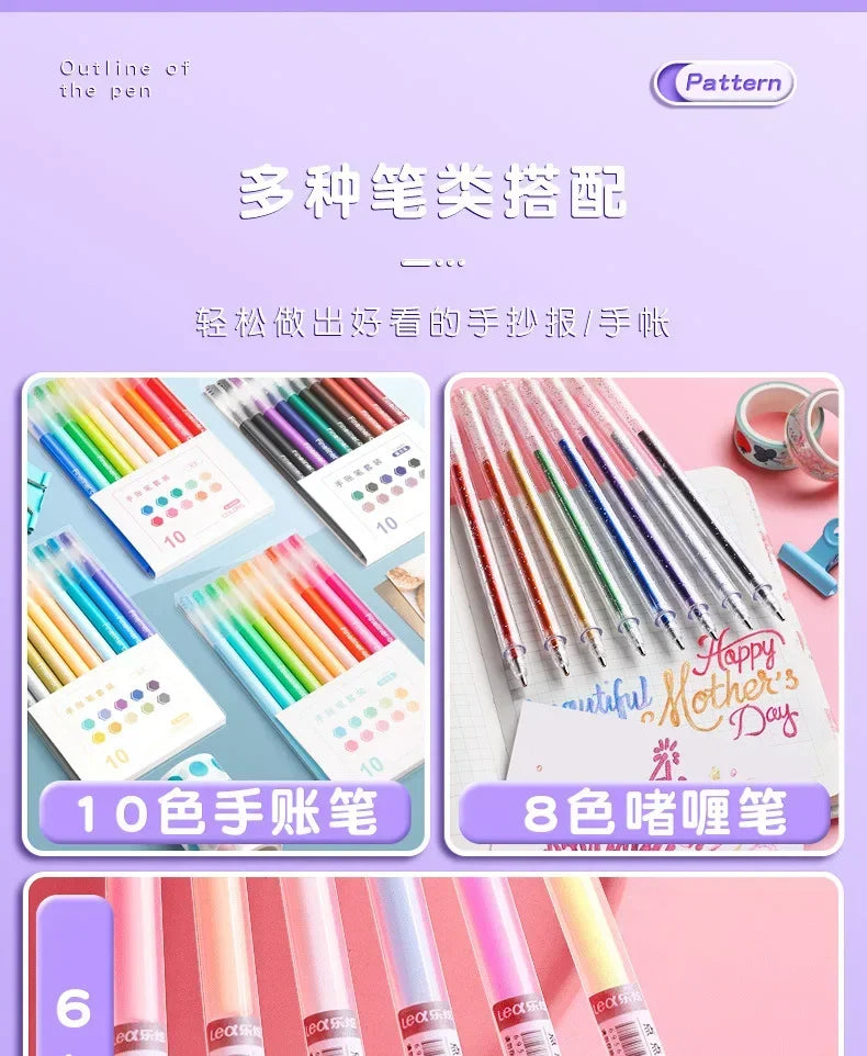 24/3 PCS Kawaii Flowers Line Shaped Highlighter Pens Roller Tip Curve Liner Marker for Writing Journaling Drawing Stationery